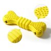 Interactive Dog Toy, Pets Dog Snack Dispenser Interactive Dog Toy Dog Treat Dispensing Yummy Bone Feeder Toy Dog Chew Toy