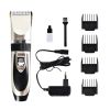 Pet Grooming Shaver Low Noise Rechargeable Electric Quiet Cat Dog Hair Shaver Set For Pet