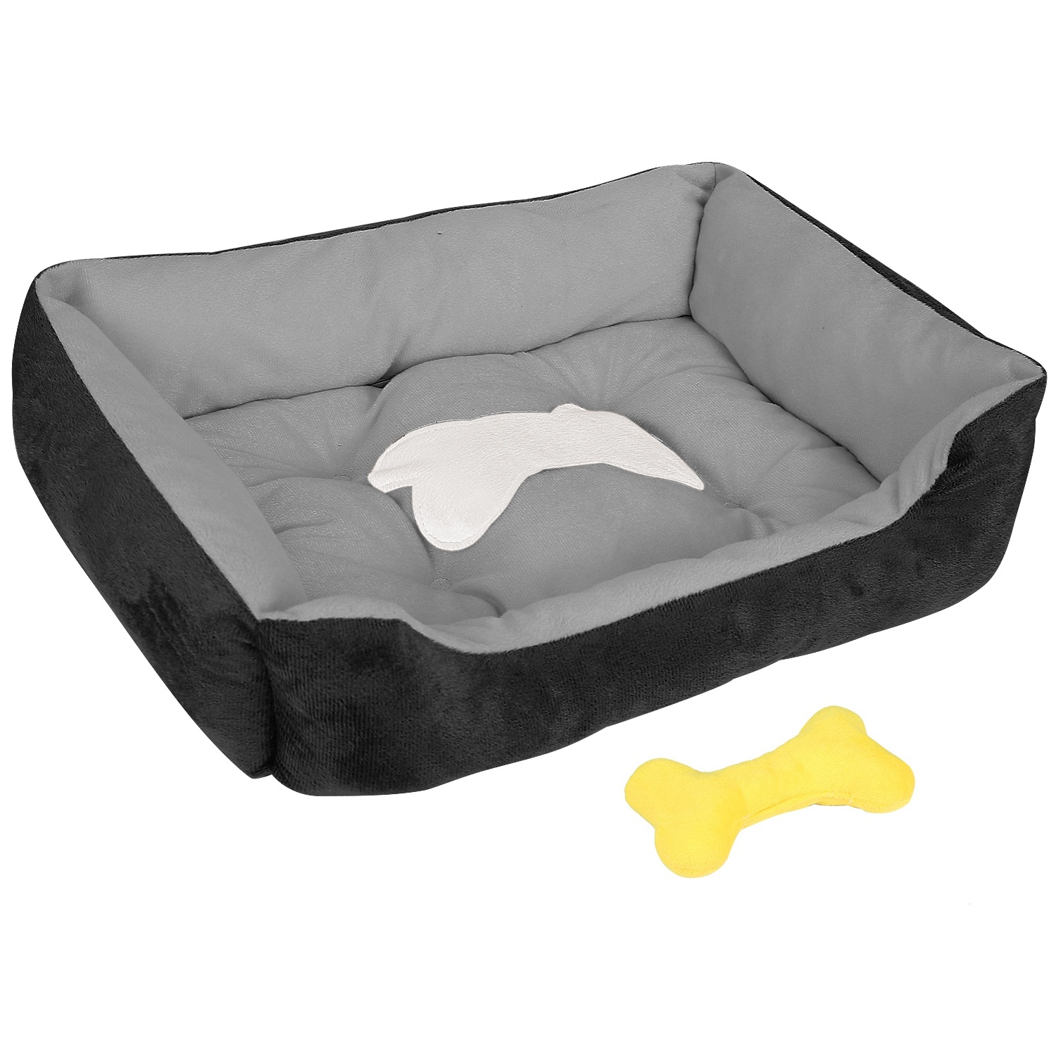  COZY KISS 31x23Waterproof Dog Cat Sofa Bed For Medium Dogs,Supportive  Microfiber Sleeping Pad Bed