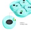 Non Slip Pet Puzzle Bowl Licking Pad Pet Slow Food Feeding Dishes Interactive Cat Dog Bowl