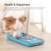 Interactive Dog Cat IQ Training Toys Treat Diet Food Dispenser Bowl SeniorPet Slow Puzzle Feeder