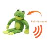 frog shape chewing dog toy