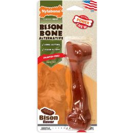 Nylabone Power Chew Bison Bone Alternative Nylon Chew Toy Bison; Bison; 1ea-Large-Giant 1 ct