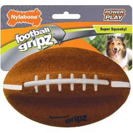 Nylabone Power Play Dog Football Gripz Football; 1ea-Medium 1 ct