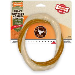 Nylabone Power Chew Alternative Bully Rawhide Combo Ring Bully; Bully Stick; 1ea-Medium-Wolf 1 ct