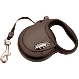 Coastal Retractable Dog Leash Black 12 ft Extra-Small