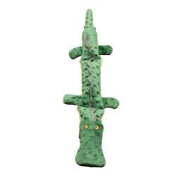 Skinneeez Extreme Dog Toy Triple Squeaker Croc 25 in