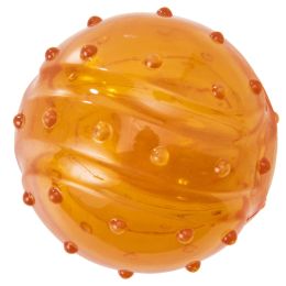 Spot Play Strong Scent-Sation Ball Dog Toy Orange 2.75in