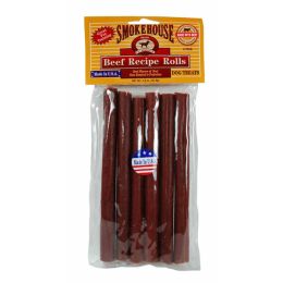 Smokehouse USA Made Beefy Rolls Dog Treats 2.8 oz 6 Pack