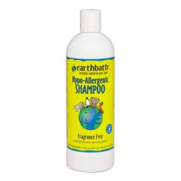 Earthbath Hypo-Allergenic Shampoo; Fragrance Free 16oz