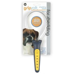 JW Pet Shedding Blade Grey; Yellow Regular