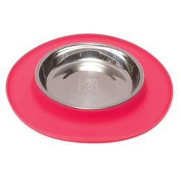 Messy Mutts Cat Feeder Silicone Red