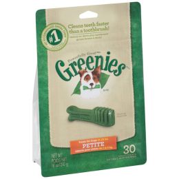 Greenies Original Dog Dental Treat 18 oz 30 Count Petite