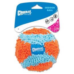 Chuckit! Indoor Ball Dog Toy Blue; Orange Medium