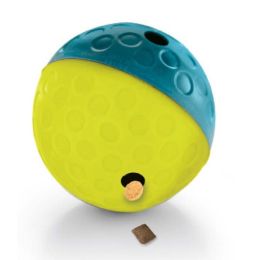 Nina Ottosson Treat Tumble Dog Toy Blue; Yellow Small