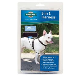 PetSafe 3in1 Dog Harness Black Small