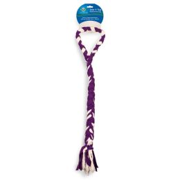 PetSafe Grip n Tug Replacement Braided Fleece and Rope Toy Braided Rope Multi-Color 29.5 in