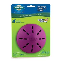 Busy Buddy Twist n Treat Toy Purple Medium