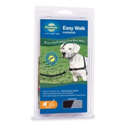 PetSafe Easy Walk Dog Harness Black; Silver Medium