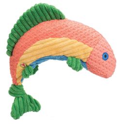 Hugglehounds Dog Knottie Rainbow Trout Large