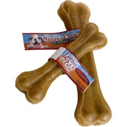 Loving Pets Pressed Rawhide Bone Dog Treat 4 in