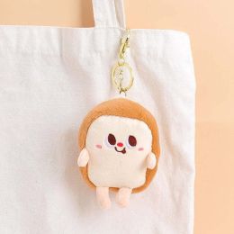 Burger Fries Plush Pendant Toy (Color: new bread)